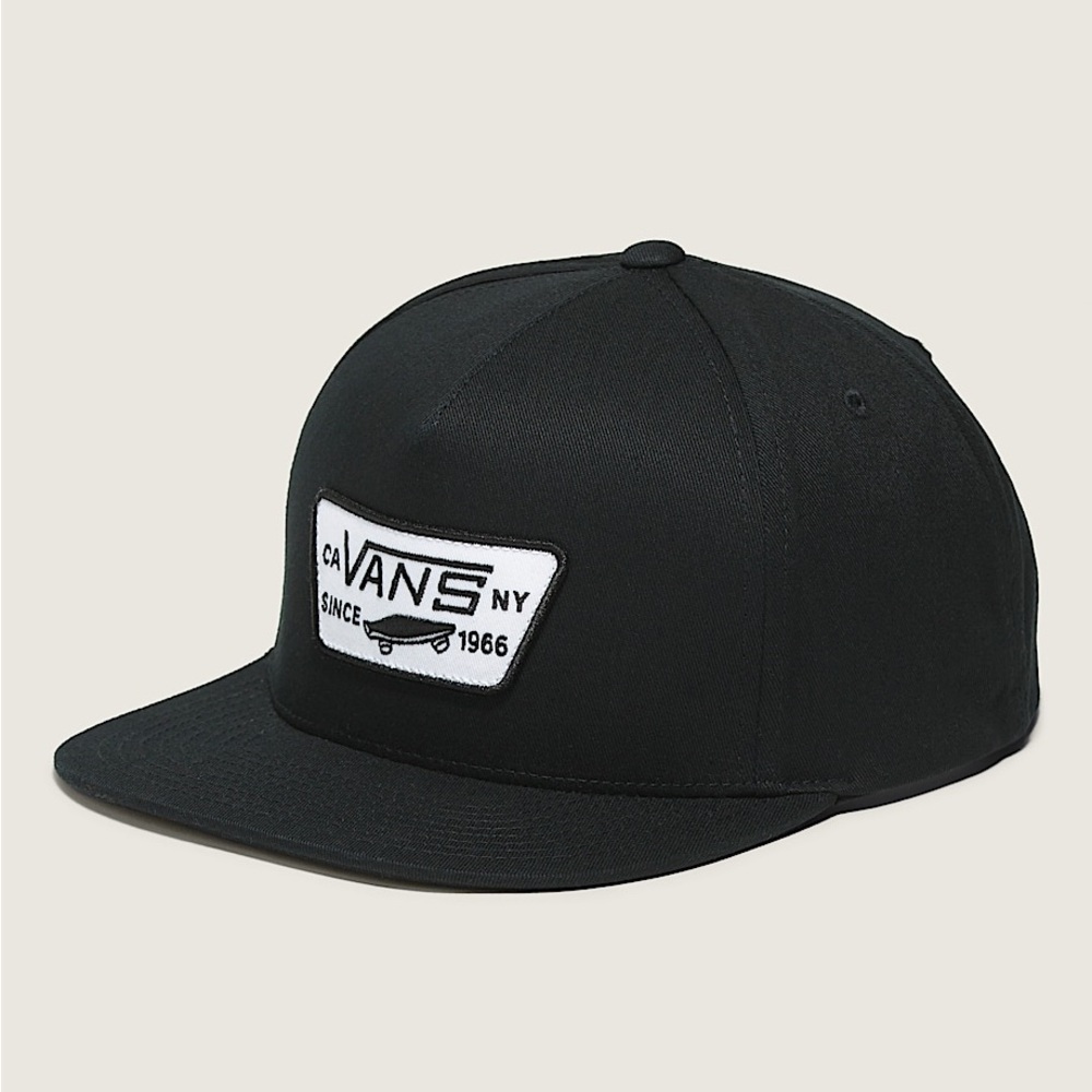 NEW VANS Black SnapBack Cap Hat